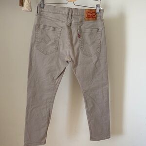 Levi's Light Tan Denim Pants